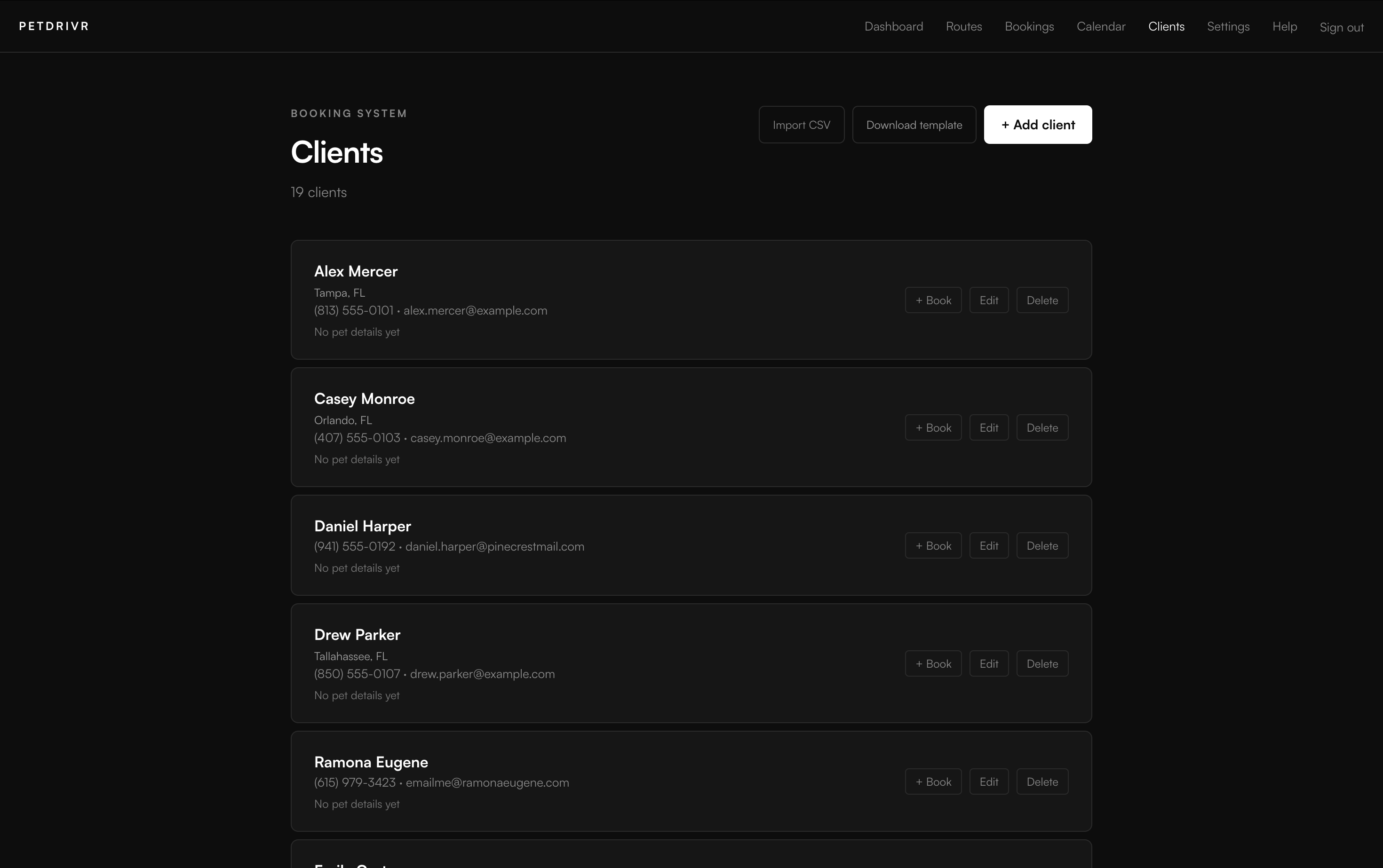 Rebook button on booking detail and prefilled new booking form